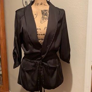 New York & Co. tie jacket.